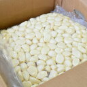 【冷蔵】中国産 ムキにんにく1kg×10パック
