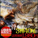 鳥取の二十世紀梨ソースで骨まで軟らか！防腐剤無添加で安心安全送料無料【山陰産鳥取加工の煮魚】3種40尾セット(イワシ20尾・アジ8尾・ハタハタ12尾)[冷凍]【さらに1配送先2セットご注文で1セットプレゼント合計120尾で発送】*【RCP】【楽天優勝セール_送料無料】