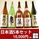 【数量限定】日本酒 飲み比べセット(5本) 楯野川