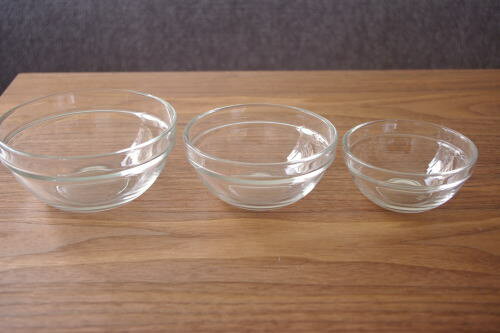 ガラス製　ロッシュスタックボール100（S） (G680076)/【マラソン201207_生活】収納も便利！おうちCAFEの定番ボウル。