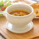 高品質!白磁 ライオントリュフスープ(M) オーブン使用可能 白い食器/トリュフボール/高級食器/パイ包みスープ/ホテル食器/ポットパイ/パーティー