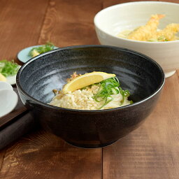 どんぶり 和食器 さぬき丼ぶり（特大）黒 丼 丼ぶり 食器 おしゃれ 大きい 大きめ 大きなどんぶり ラーメンどんぶり 和風丼ぶり 黒い丼 <strong>ラーメン丼</strong> ボウル 麺鉢 カフェ風 黒い食器