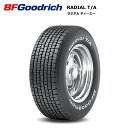 サマータイヤ BFグッドリッチ P155/80R15 83S ホワイトレター ラジアル T/A
