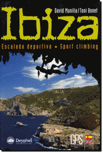 送料無料！スペインの岩場、クライミング・トポ【イビサ Ibiza Escalada deportiva】