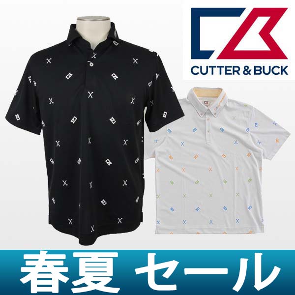 【30％OFF SALE】カッター＆バック/カッター＆バック/半袖ボタンダウンポロシャツCUTTER ＆ BUCK【大きいサイズ有り】【メンズ】カッター＆バック/ゴルフウェア