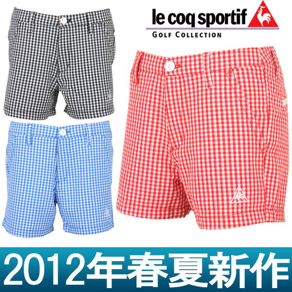 【30％OFF SALE】ルコック/ルコック ゴルフ レッドライン/ショートパンツle coq sportif GOLF【小さいサイズ有り】【レディース】ルコック ゴルフ レッドライン/ゴルフウェア