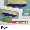 ラウラフィウム/ラウラフィウム絵画(飛行船)LAURA FIUMEラウラフィウム【国内送料無料】/ゴルフウェア