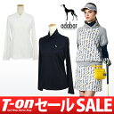 【50%OFF SALE】アダバット/アダバット/ハイネックシャツ インナーシャツ 長袖 ストレッチ ハートモチーフシンプルインナー サルーキー犬箔プリント/adabat【レディース】アダバットゴルフウェア