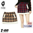 V12 ゴルフ ヴィ・トゥエルブ レディース スカート 裏ボ...