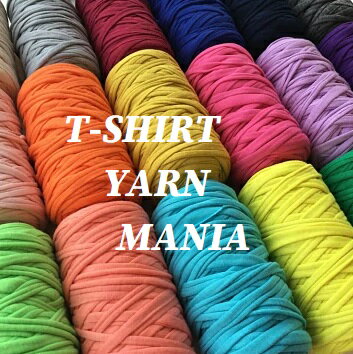 1.【単色無地シリーズ】T-SHIRT YARN MANIA Tシャツヤーンマニア 大人気 tシャツヤーン 糸 1玉あたり約50m (約200g)ブラウン 茶色 ベージュモカ アイボリー ホワイト 白 グレー 灰色 ブラック 黒色 ネイビー 紺色 ブルー 青色 手芸 編み物 極太糸 マスク紐 ハンドメイド素材