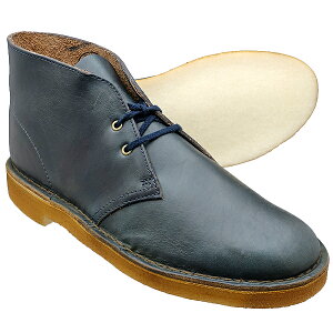 クラークスデザートブーツミッドナイトブルーレザーCLARKSDESERTBOOT26109445MIDNIGHTBLUELEATHER≪USA直輸入・正規品≫メンズブーツクラークス