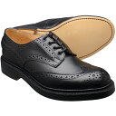 トリッカーズ カントリーシューズ バートン レザーソール ブラック Tricker's M5633 BOURTON (BLACK) UK規格 ◆MADE IN ENGLAND◆