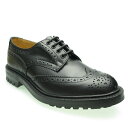 【送料無料】トリッカーズ カントリーシューズ バートン コマンドソール ブラック Tricker's M5633 BOURTON (BLACK BOX CALF) ◆MADE IN ENGLAND◆ UK規格