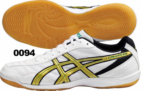 【asics アシックス】CALCETTO WD4（カルチェット WD4） フットサル専用シューズサッカー、フットサル ..New Color 人気のアシックスシューズ