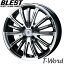BLEST Bahns Tech VR-01 16inch 5.0J PCD:100 穴数:4H カラー:Black/Po (ブラックポリッシュ) ブレスト バーンズテック