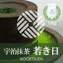 【茶道用抹茶】【製菓用抹茶・業務用抹茶】宇治抹茶 若き日 100g アルミ袋入【ゆうパケット(160円)対応 抹茶4袋まで】【粉末】【Matcha】【Japanese Green Tea】【matcha powder】【学校茶道】【抹茶アイスクリームレシピ動画あり 】