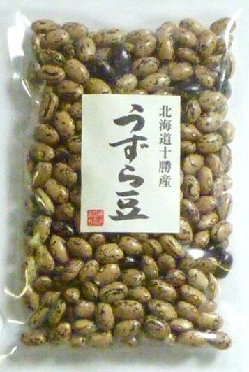 豆力特選　北海道十勝産　うずら豆　250g【3袋までメール便可能】食感は、金時豆と煮ているが、豆通の方には、違いがわかる豆。
