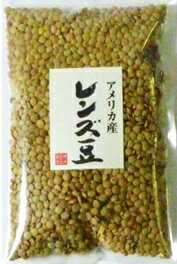 豆力　豆専門店のレンズ豆（皮つき）　250g【3袋までメール便可能】お料理しやすくて若い女性に大人気の豆です。