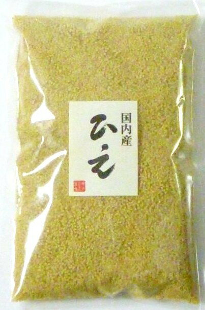 豆力　こだわりの国産ひえ　500g【1袋までメール便可能】【レビューでおまけ♪】