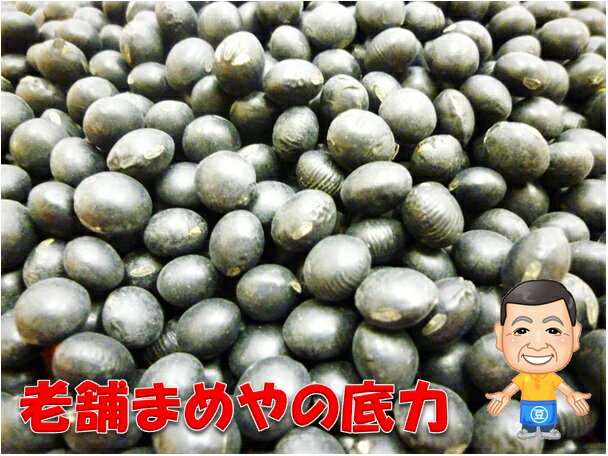 【レビューでおまけ♪】 まめやの底力 北海道産 黒豆 （くろまめ） 1kg 【限定品/大特価】【メール便不可】