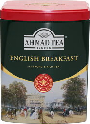 世界美食探究　AHMAD TEA　イングリッシュブレックファースト（リーフティー）　200g