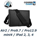 New ipad 2017 ケース ショルダー ハンド ストラップ 第5世代 air2 mini4 pro 9.7 12.9 タブレット ビジネス 手帳型 カバー シンプル おしゃれ 車載 後部座席 丈夫 持ち運び アウトドア iPad2 iPad3 iPad4 Cooper Cases ブランド Magic Carry PRO【楽天海外直送】