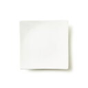 ALPHA アルファ 19cm 正角皿(アウトレット)【白い食器 取り皿 角皿 スクエア プレート 業務用食器】取り皿にもメインにも使える絶妙なサイズ。ちょっぴり4角をアップしたスタイリッシュなシンプルデザイン♪