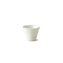 スパイラルカップ　S (アウトレット)【白い食器 フリーカップ】