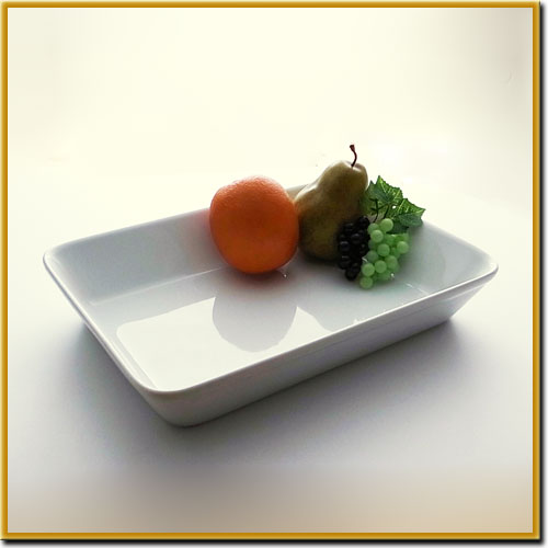 32.0×23.3cm【食材BOX 大】(アウトレット)【日本製 磁器】【グラタン皿 大 …...:tableware-factry:10000710