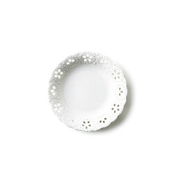 Fino フィーノ 小皿 (アウトレット含む)白い食器 日本製 磁器 透かし皿 小皿 丸皿 <strong>ケーキ皿</strong> ポーセリンアート 陶絵付け ホワイト おしゃれ 白磁 ショップ 販売 通販 テーブルウェアファクトリー
