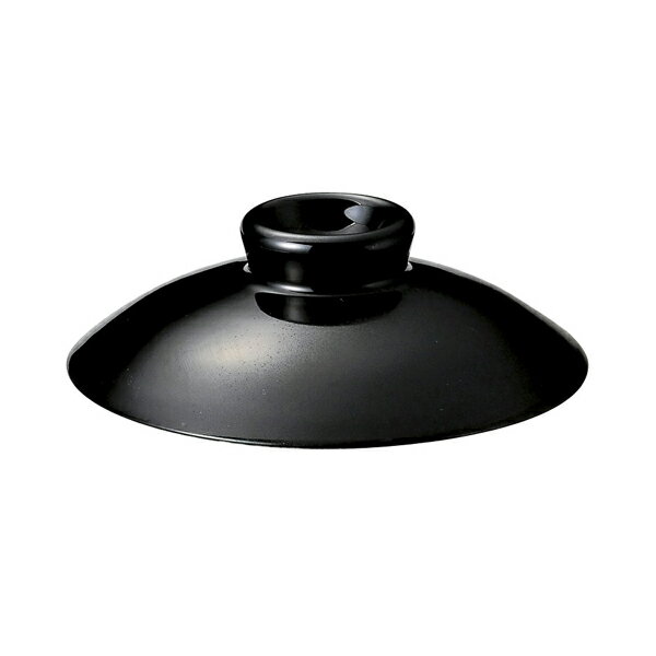 健康鍋シリーズ　15cm切立ボール（フタ）黒つやアツアツをそのままテーブルで♪