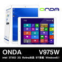 【9.7インチ 9.7型】ONDA V975W intel RAM2G Retina液晶 Windows8.1【Windowsタブ/ウインドウズタブレット PC 本体】