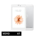 【7インチ7型】VOYO X7 3G 2GRAM 32GBROM FHD液晶 Android5.1 SIMフリー BT搭載 シルバー【レビューを書いてプレゼント】【タブレット PC 本体】