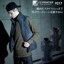 アイズフロンティア IZ FRONTIER 9217 秋冬用 デニム防寒ベストメンズ 表:綿100% 裏