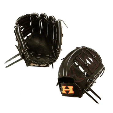 【Hi-GOLD】ハイゴールド 硬式グローブ　Perfect　三塁手・遊撃手用　ブラック prg-2716