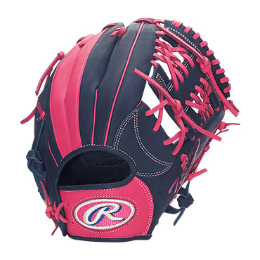 ★ 【Rawlings】ローリングス ソフトボール用 チームエクスピリットシリーズ　5019 ネイビー／ピンク　レディス rs22nl-5019