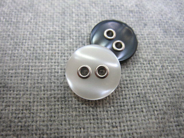 ■シンプルハトメボタン■　【10mm or 11.5mm×8個セット】　　服飾 付け替え …...:taisei-button:10000311