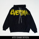 STUD MUFFIN(スタッドマフィン)パーカーブラック024 02269