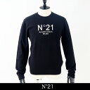 n°21 (ヌメロヴェントゥーノ)セーターブラック21AU A002 9004