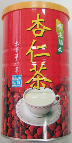 ■限定特価！＜台湾漢方薬局販売！＞添加物ナシの天然杏仁100%！ホンモノ杏仁粉600g缶ワンランク上の杏仁豆腐にも！レシピ付！