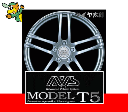 【AVS MODEL T5】10.0J-19インチ【LS2000 ハイブリッド2】265/30R19一台分セット
