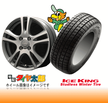 【215/65R16】【アルファード 20系にお勧めスタッドレス】【wm16セット】【アイスキング KW21】215/65R16【EUROSPEED CX】6.5J-16inchスタッドレスタイヤ一台分セット