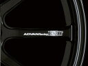 【ADVAN】ADVAN Racing RS-DF STICKER ホワイト 品番:V0988 アドバンレーシング ホイール用 ステッカー