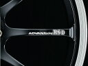 【ADVAN】ADVAN Racing RS-D STICKER ホワイト 品番:Z9340 アドバンレーシング ホイール用 ステッカー