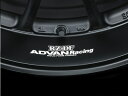 【ADVAN】ADVAN Racing RZ-DF STICKER ホワイト 品番:Z9851 アドバンレーシング ホイール用 ステッカー