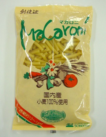 国内産小麦粉　マカロニ　300g