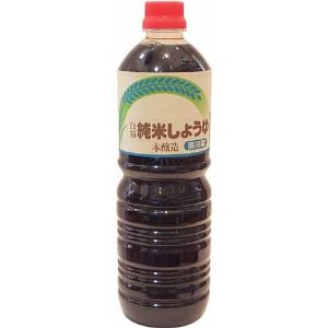 ■【ムソー】（白菊）白菊しょうゆ（米・酒粕使用）1L...:taiyo-shizen:10009753
