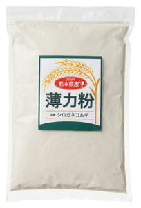 ●【オーサワ】　熊本県産 薄力粉　500g　※入荷不安定なため、欠品となる場合があります。