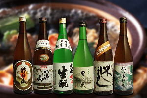 【 送料無料 飲み比べセット 】お燗で楽しむ！ふっくら旨口のお燗酒『 日本酒 「かんざけ」720ml　6本セット　』【内容】八海山本醸造、無名蔵純米酒越乃雪月花、花垣米しずく東北・大七純米生もと、朝日山千寿盃（久保田萬寿醸造元）