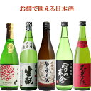 お燗好き飲み比べセット『 日本酒 「かんざけ」720ml×5本セット 』【内容】越乃雪月花本醸造、大七純米酒不老泉特別純米参年赤灘菊純米、雪の茅舎山廃仕込純米お燗酒派の方へのお誕生日プレゼント品、父の日、お歳暮、内祝い